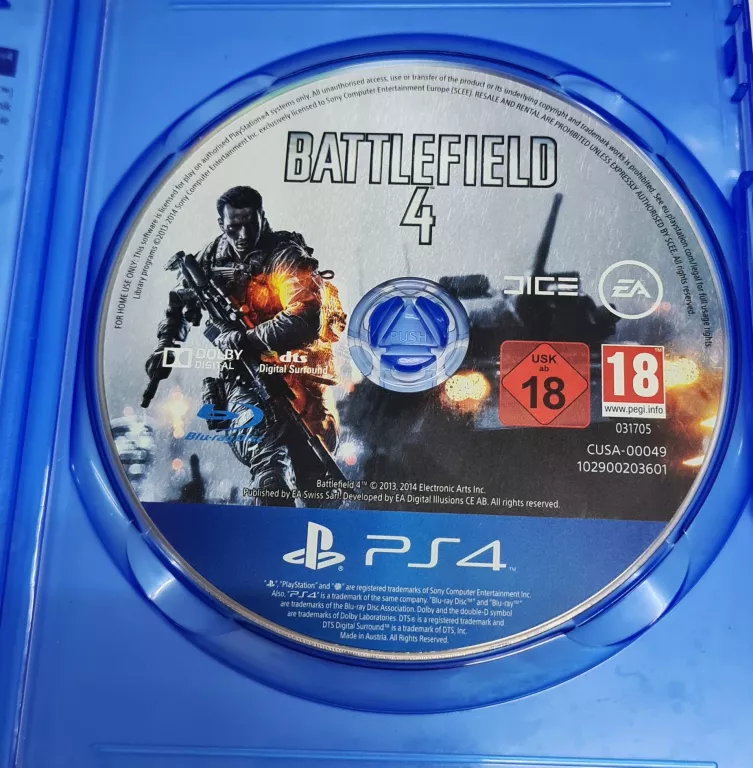 GRA PS4 BATTLEFIELD 4