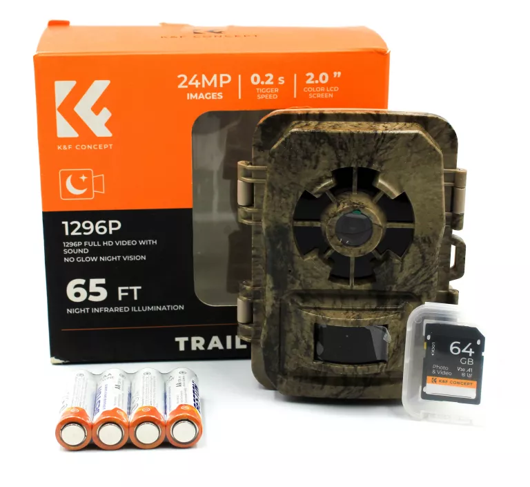 FOTOPUŁAPKA K&F CONCEPT KF35.153 24 MP 1296P