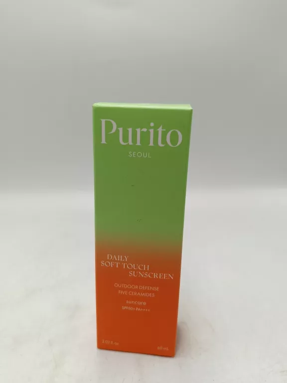 PURITO DAILY SOFT TOUCH SUNSCREEN SPF 50+ KREM Z FILTREM Z CERAMIDAMI