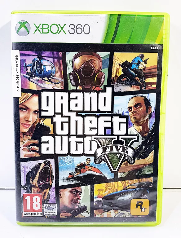 GRA XBOX 360 GRAND THEFT AUTO V GTA V