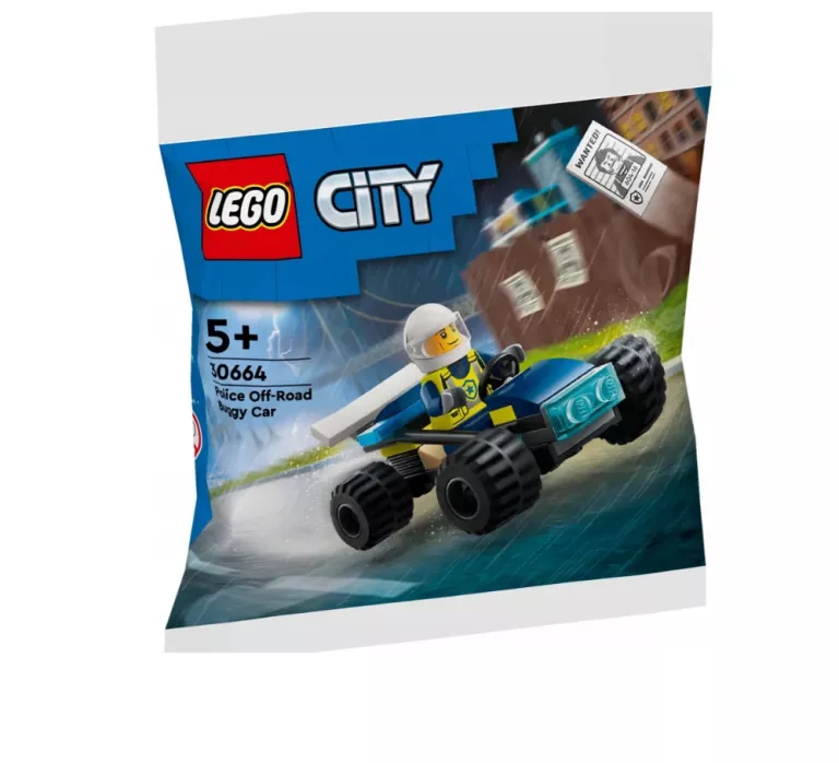 KLOCKI KLOCKI LEGO CITY 30664 - POLICYJNY ŁAZIK TERENOWY 5702017567433