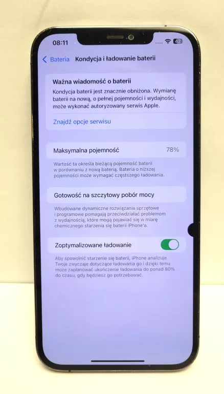 TELEFON APPLE IPHONE 12 PRO MAX - USZKODZONY EKRAN I KLAPKA BATERII