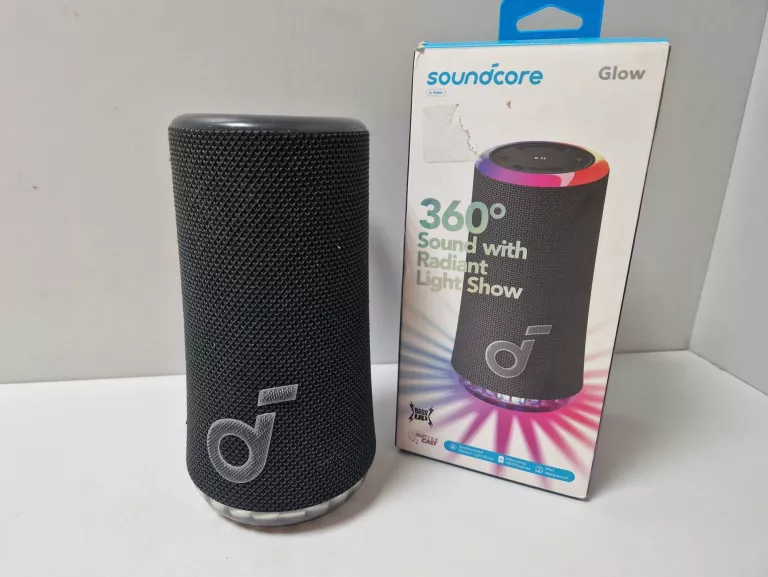 GŁOŚNIK BLUETOOTH PRZENOŚNY BEZPRZEWODOWY SOUNDCORE GLOW