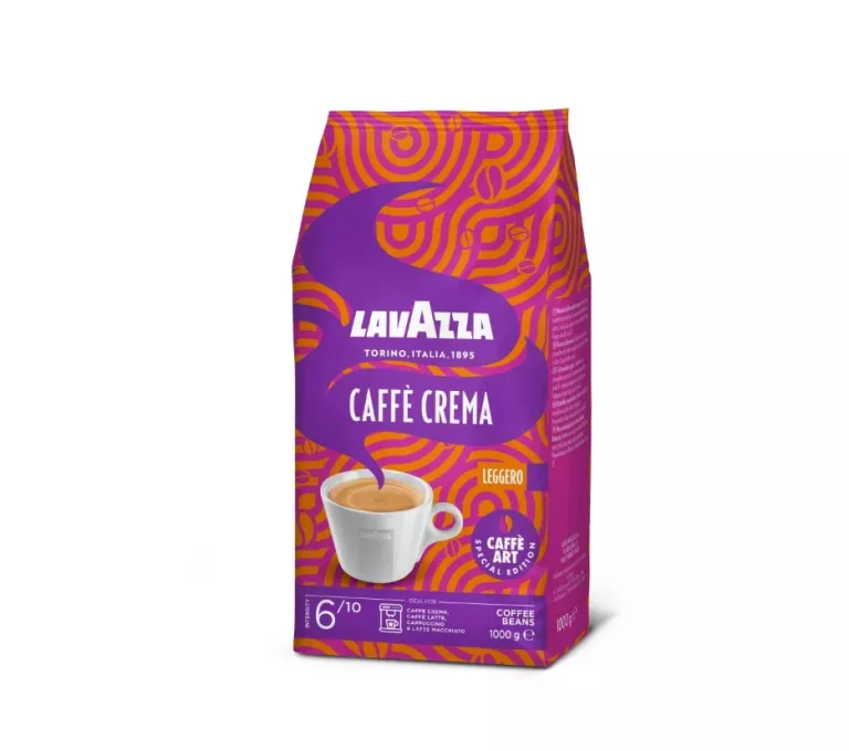 KAWA ZIARNISTA ARABICA LAVAZZA TORINO CAFE CREMA 1000 G