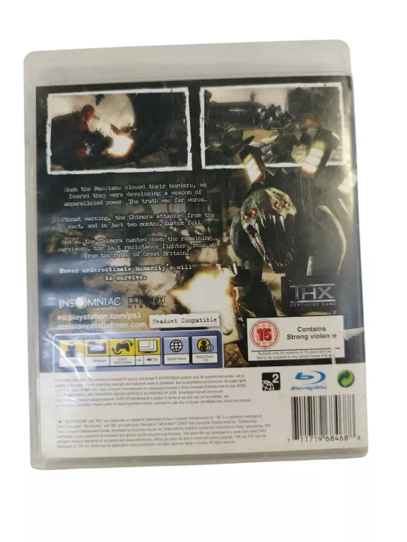 GRA PS3 RESISTANCE FALL OF MAN