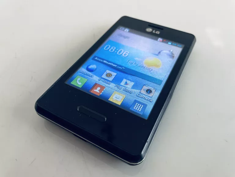 TELEFON LG OPTIMUS ZONE 3 512 MB / 4 GB 3G CZARNY