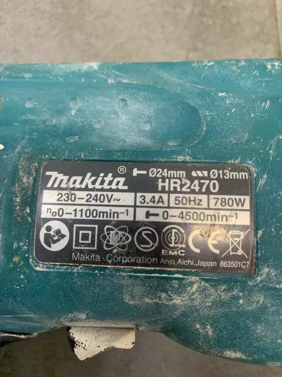 MŁOTOWIERTARKA MAKITA HR2470