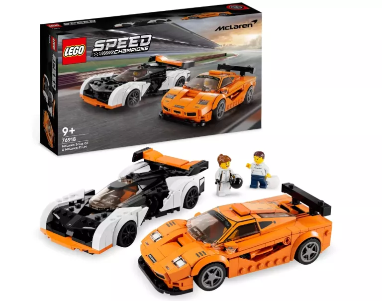 LEGO SPEED CHAMPIONS 76918 MCLAREN SOLUS GT I MCLAREN F1 LM