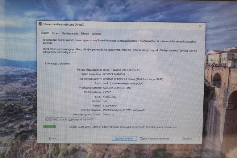 LAPTOP ASUS F555L I7 8GB/1TB + ZAS