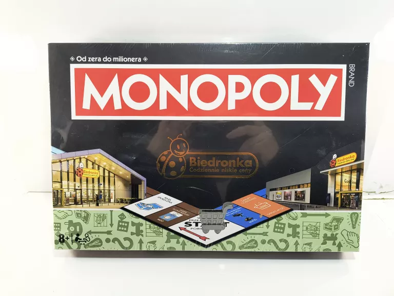 GRA PLANSZOWA WINNING MOVES MONOPOLY BIEDRONKA