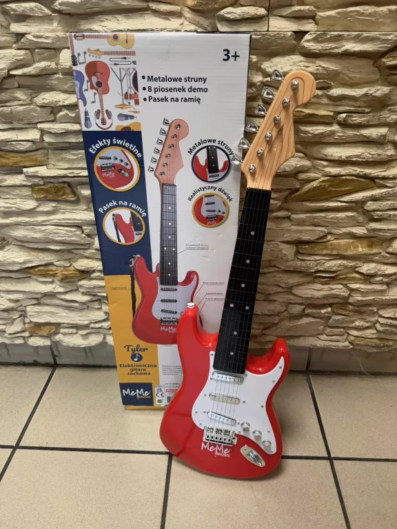 MEME ELEKTRONICZNA GITARA ROCKOWA TYLER
