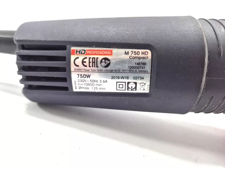 SZLIFIERKA KĄTOWA SPARKY M750 HD