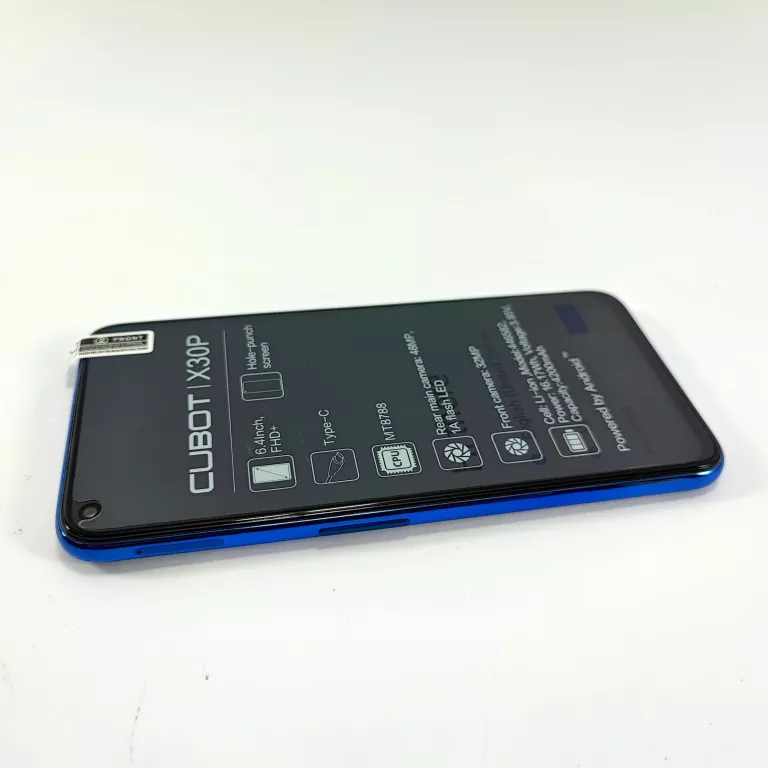 SMARTFON CUBOT X30 PRO 8 GB / 256 GB 4G (LTE) NIEBIESKI