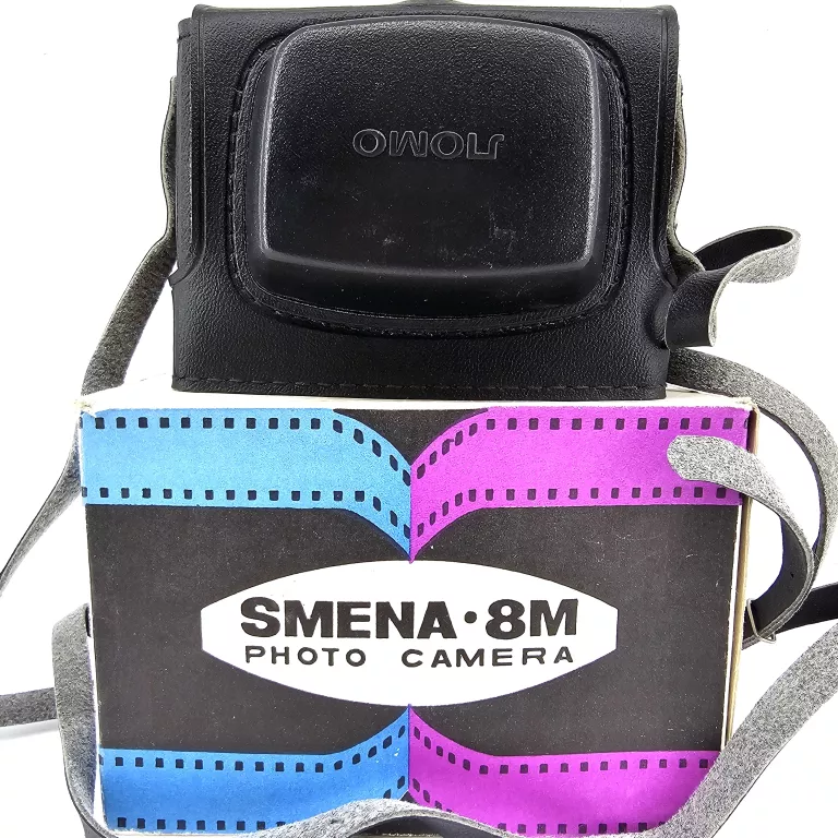 APARAT ANALOGOWY CMEHA SMENA 8M OMO / PUDEŁKO / POKROWIEC / INSTRUKCJA