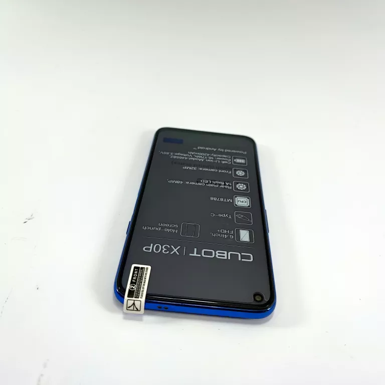 SMARTFON CUBOT X30 PRO 8 GB / 256 GB 4G (LTE) NIEBIESKI
