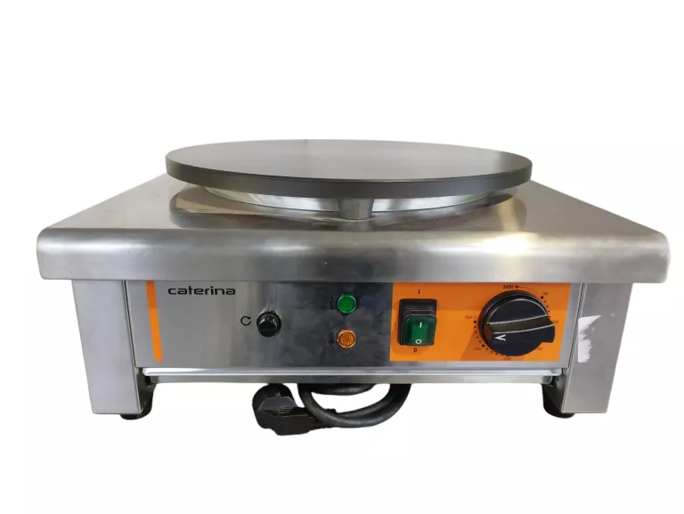 GASTRONOMICZNA NALEŚNIKARKA Z PŁYTĄ ŻELIWNĄ, CATERINA, O 400 MM, P 3 KW