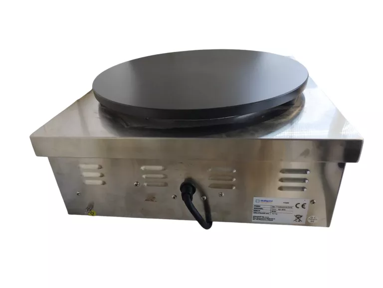 GASTRONOMICZNA NALEŚNIKARKA Z PŁYTĄ ŻELIWNĄ, CATERINA, O 400 MM, P 3 KW