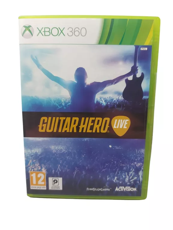 GRA XBOX 360 GUITAR HERO LIVE