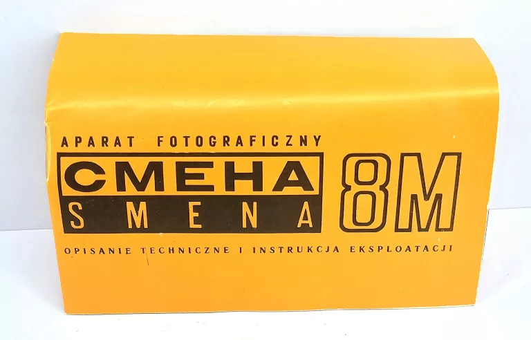 APARAT ANALOGOWY CMEHA SMENA 8M OMO / PUDEŁKO / POKROWIEC / INSTRUKCJA