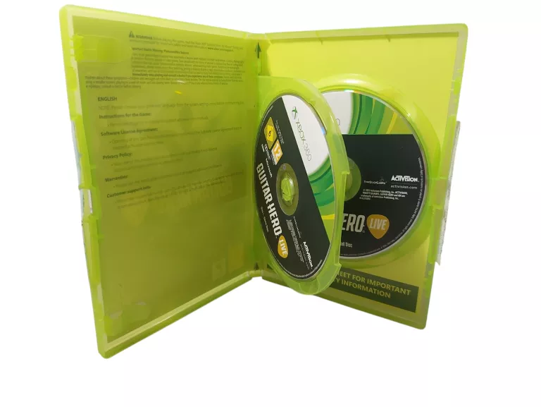 GRA XBOX 360 GUITAR HERO LIVE