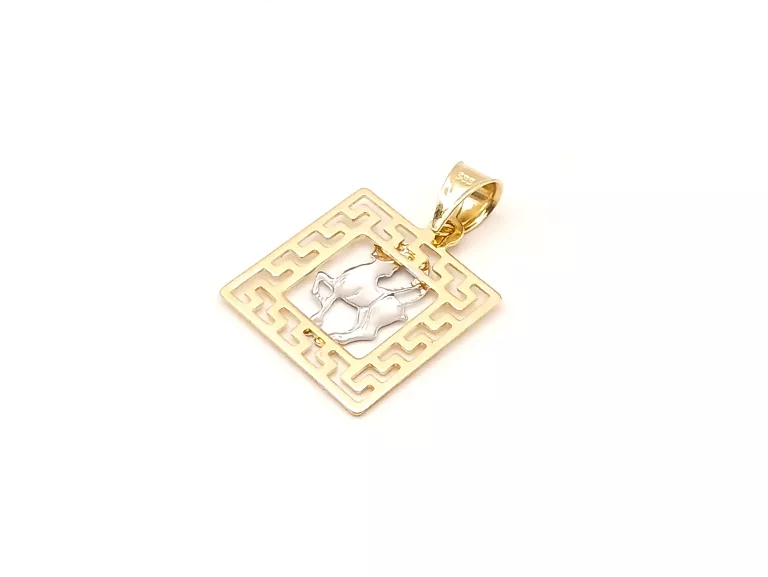 ZŁOTA ZAWIESZKA ZODIAK KOZIOROŻEC 585 0,95G