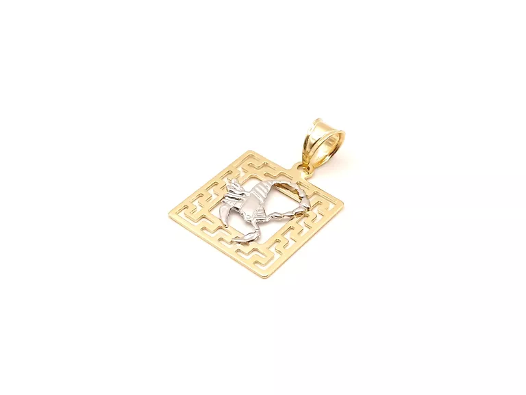 ZŁOTA ZAWIESZKA ZNAK ZODIAKU SKORPION 585 0,97G