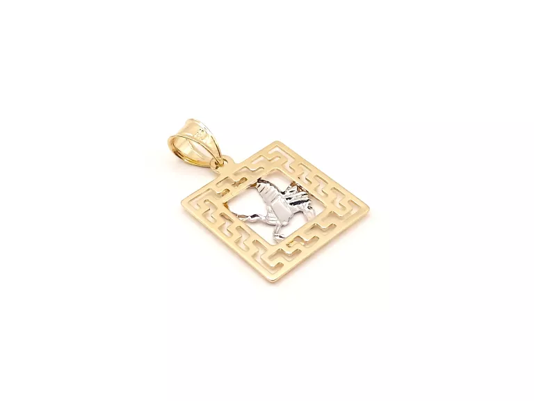 ZŁOTA ZAWIESZKA ZNAK ZODIAKU SKORPION 585 0,97G