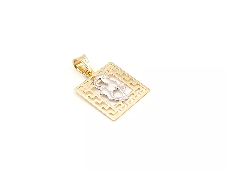 ZŁOTA ZAWIESZKA ZODIAK KOZIOROŻEC 585 0,95G