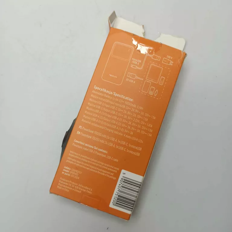 POWERBANK FOREWER 10000 MAH