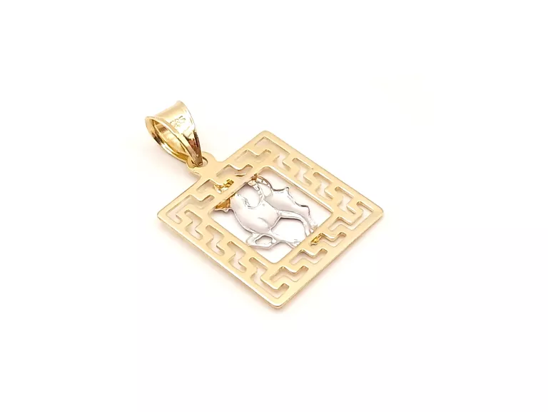ZŁOTA ZAWIESZKA ZODIAK KOZIOROŻEC 585 0,95G