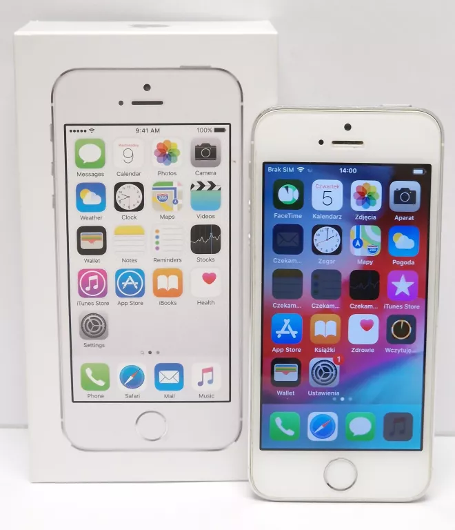 TELEFON APPLE IPHONE 5S SZARY 16GB