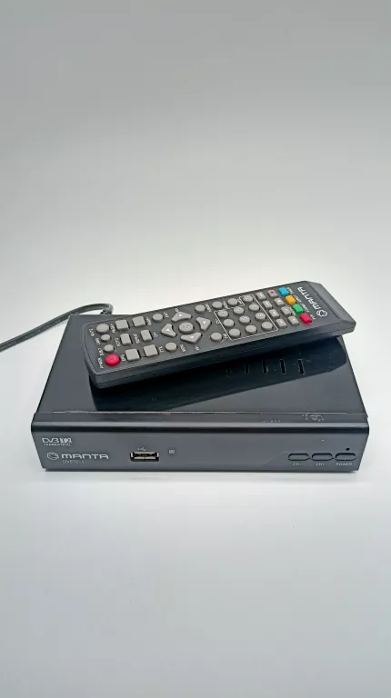 DEKODER TELEWIZYJNY MANTA DVBT015 DVBT-T2/HEVC
