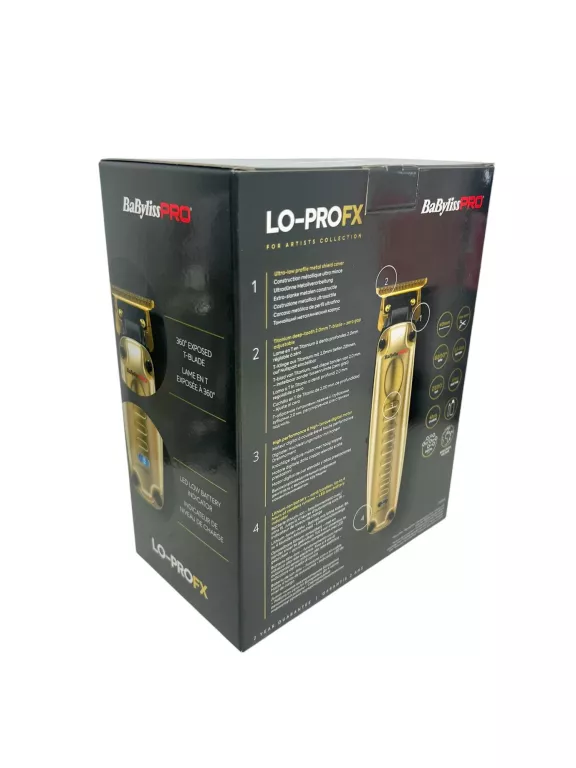TRYMER DO WŁOSÓW BABYLISS PRO FX726GE GOLD