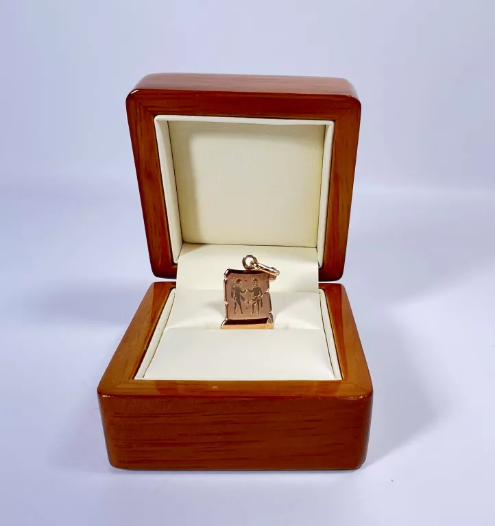 ZŁOTA PRZEWIESZKA BLIŹNIĘTA 585 14K 0.93G