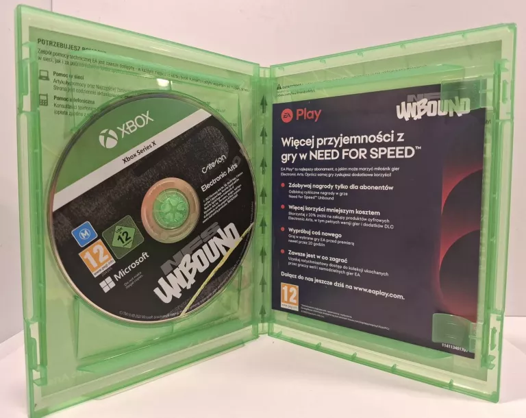 GRA XBOX ONE SERIA X NFS UNBOUND