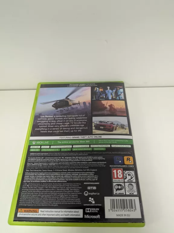 GRA GTA V XBOX360