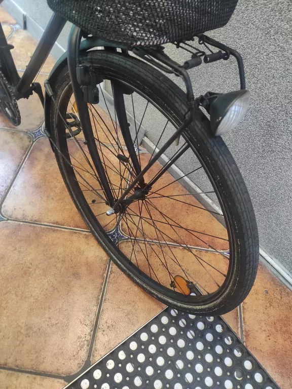 ROWER MIEJSKI CZARNY OPIS!