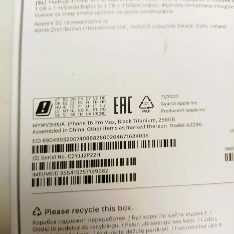 iphone-16-pro-max-black-256gb-okazja-ean-gtin-0195949805691