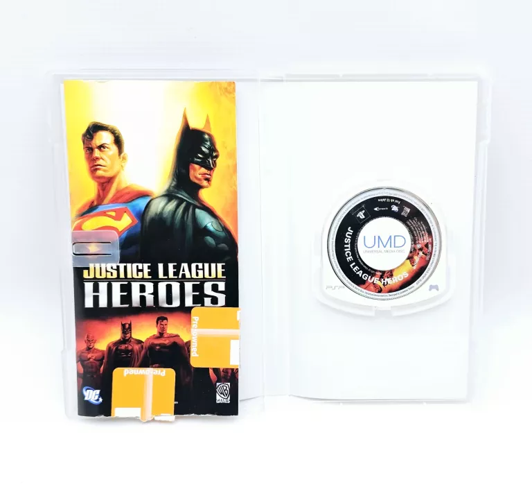 GRA NA PSP JUSTICE LEAGUE HEROES