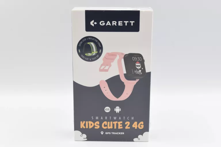 SMARTWATCH GARETT CUTE 2 45MM LTE GPS RÓŻOWY