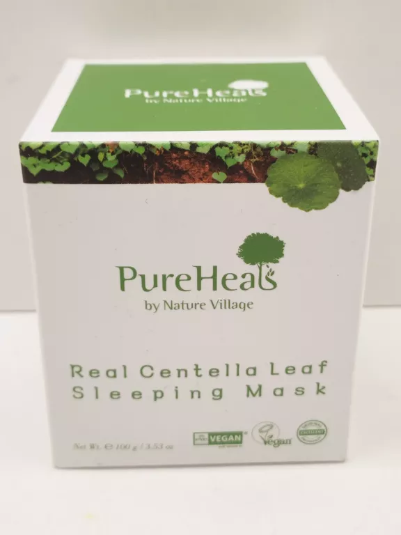 PUREHEALS- REAL CENTELLA LEAF SLEEPING MASK- MASKA Z WĄKROTKĄ AZJATYCKĄ
