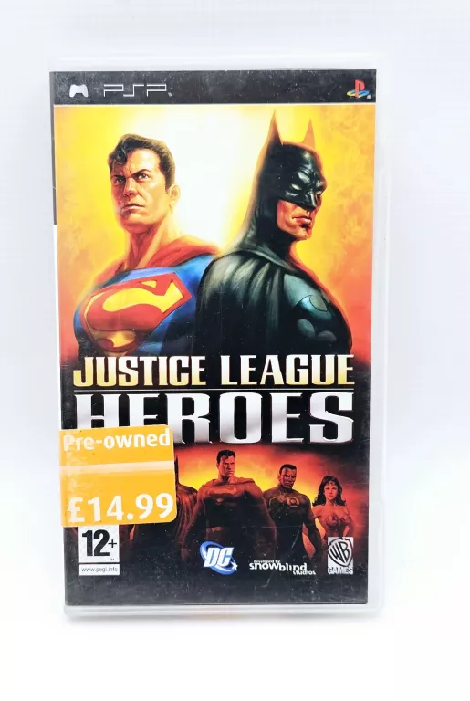 GRA NA PSP JUSTICE LEAGUE HEROES
