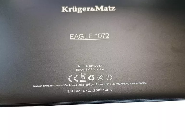TABLET KRUGER & MATZ EAGLE 1072 4/64GB 10,1''