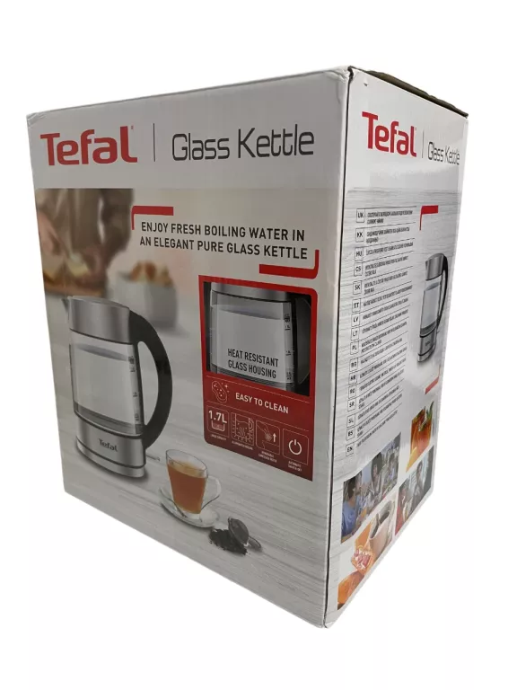CZAJNIK ELEKTRYCZNY TEFAL GLASS KETTLE KI772D