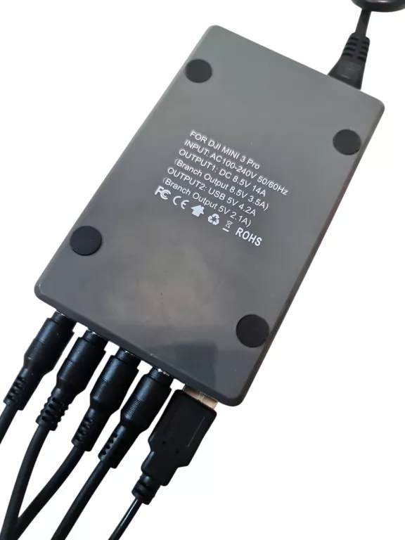 ŁADOWARKA 6W1 GAN Z TRYBEM STORAGE DO DJI MINI 3 PRO - MINI 3
