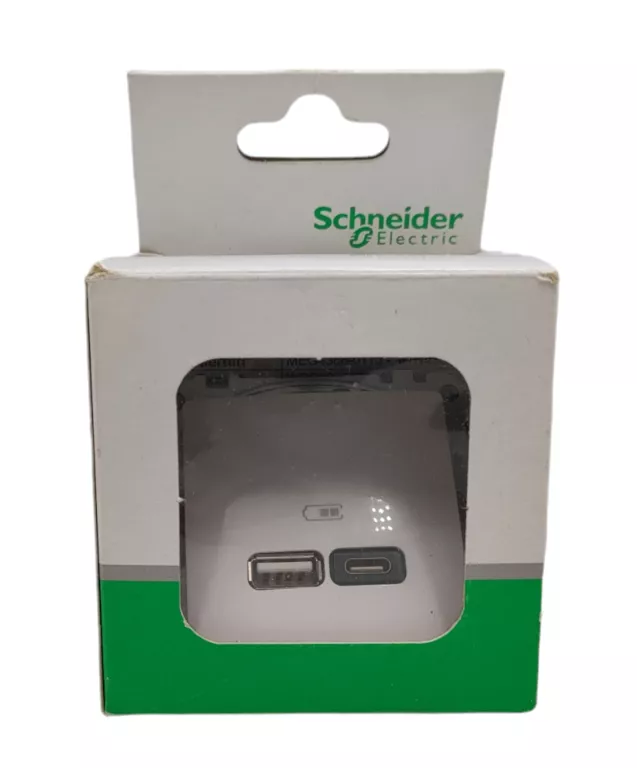 SCHNEIDER SEDNA DESIGN GNIAZDO ŁADOWANIA USB TYP A+C