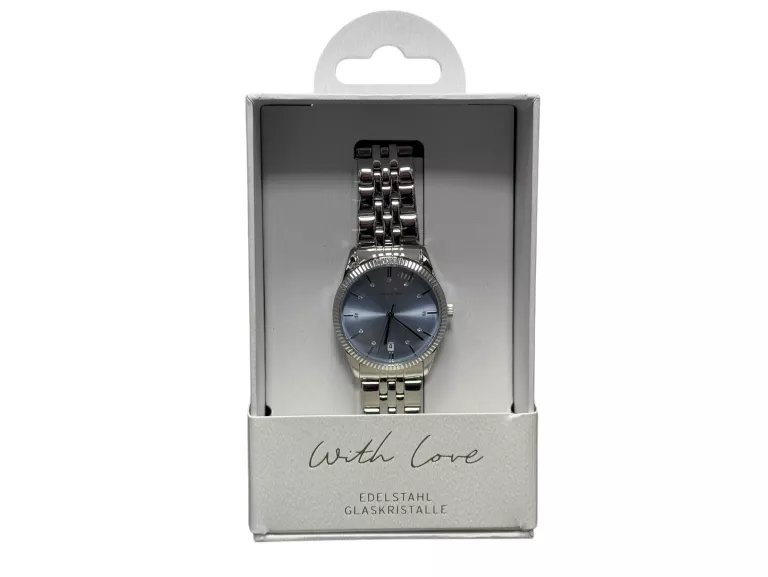 ZEGAREK TCHIBO WITH LOVE SREBRNY