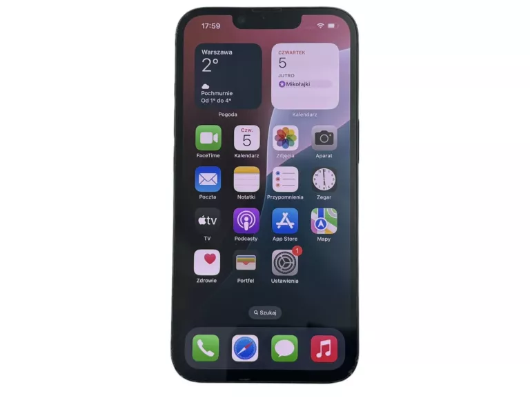 TELEFON APPLE IPHONE 14 5G 128GB 6,1'' BAT. 98% - GW 03.2025R!
