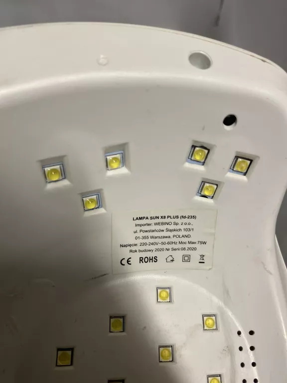 LAMPA UV LED + FREZARKA DO PAZNOKCI (ZESTAW)