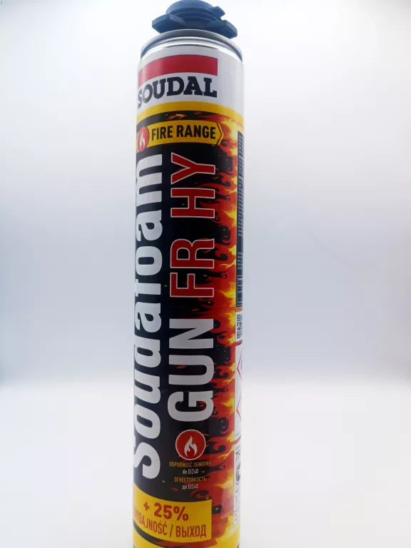 PIANA OGNIOWA MONTAŻOWA SOUDAL GUN FR HY - 750 ML TERMIN 12.2025
